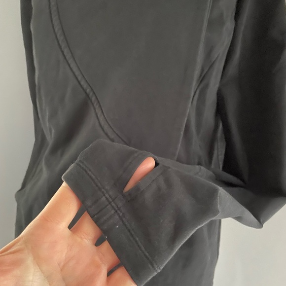 🌷 19” PTP Fits to 6 that’s a wrap sweater cardigan jacket black - Picture 6 of 10